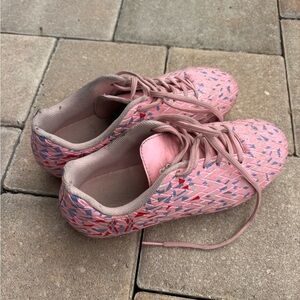 Pink Kids Cleats Size 2.5